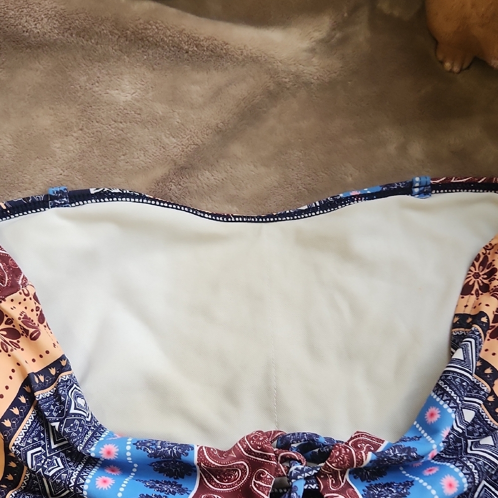 Colorful Patterned Bikini Set - Picture 8 of 10